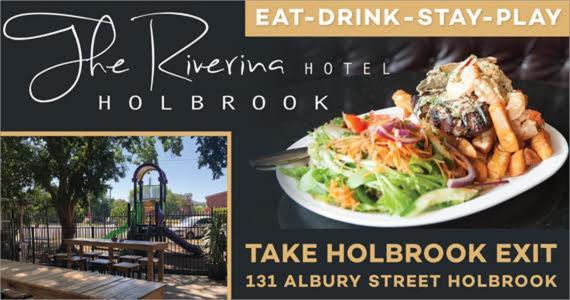 Riverina Hotel هولبروك المظهر الخارجي الصورة